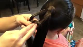 آموزش مدل مو دخترانه بافت گره سلتیک- مومیس مرجع و مشاور مو