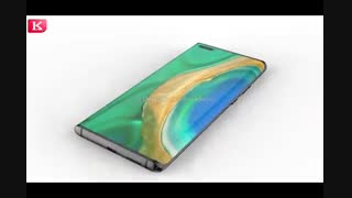 رندر سه بعدی Huawei Mate 40 Pro