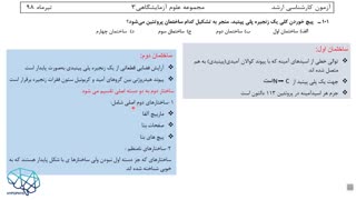 حل تشریحی سوالات درس زیست شناسی کارشناسی ارشد علوم آزمایشگاهی 3 سال98