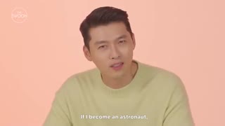 مصاحبه (و تزیین تقویم برای فن ها)هیون بین و سون یه جین در سقوط اضطراری بر روی تو