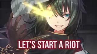 【Nightcore】→ Riot (cover