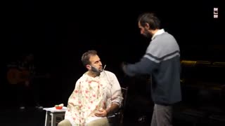 مردی که از آستینش برف می بارید