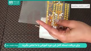 ساخت شمع فانتزی و دیزاین شمع با نگین