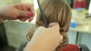 آموزش مدل مو دخترانه جمع خیلی آسان- مومیس مرجع و مشاور مو