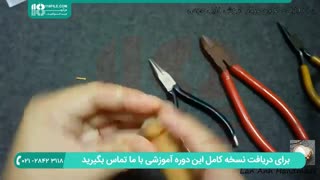 نحوه طراحی و ساخت انگشتر دخترانه با سیم مسی