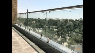 نرده شیشه ای (هندریل شیشه ای - جان پناه شیشه ای) نمونه کار شرکت الودر -4