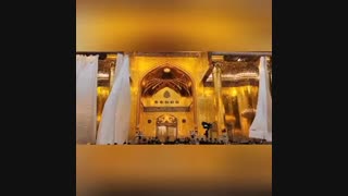 رونمایی از ایوان طلای حرم حضرت ابوالفضل العباس (ع)
