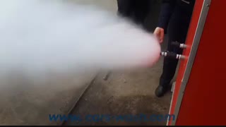 تست حجم بخار دستگاه مینی