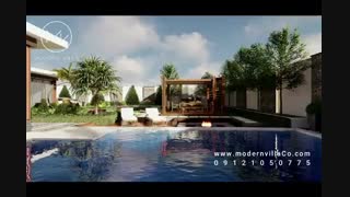 طراحی ویلا- محوطه سازی