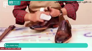 روش دوخت کفش چرمی همراه با الگو | کفش مردانه
