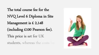 NVQ Level 6 Diploma Construction Site Management