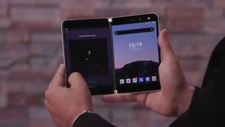 ویدیو کنفرانس مایکروسافت برای معرفی گوشی تاشوی Surface Duo