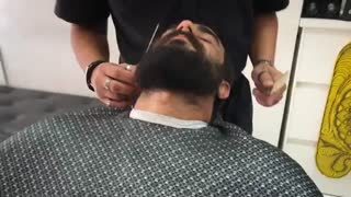 آموزش مدل ریش مربعی و مو مردانه- مومیس مرجع و مشاور مو