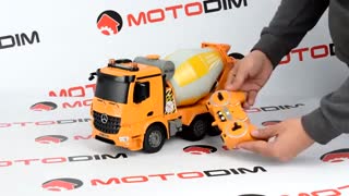 کامیون کنترلی مخلوط کن بتن مرسدس بنز Truck Mixer Doublee E52