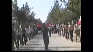 تصاویری دیگر از اعزام داوطلبانه مردم شهرستان فردوس به جبهه ها