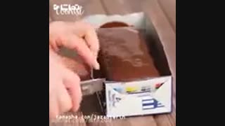 درست کردن کیک بیسکوبیتی بدون نیاز به پخت