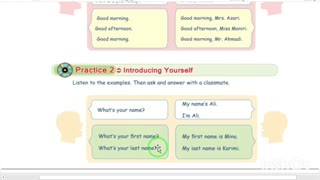 تدریس درس اول  زبان انگلیسی پایه هفتم
