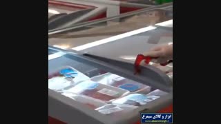 کلیپ معرفی و نحوه کار دستگیره پلاستیکی بهداشتی کرونا ZDK-001