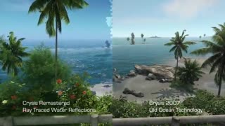 تریلر تغییرات گرافیکی در بازی Crysis Remastered