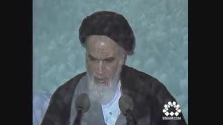 امام خمینی(ره): هدف از عزاداری و گریه برای امام حسین(ع) (ملت حماسه)