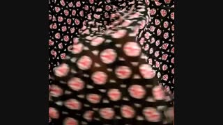 شال حریر پلیسه گل گلی