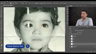 بازیابی و ترمیم عکس های قدیمی توسط فتوشاپ