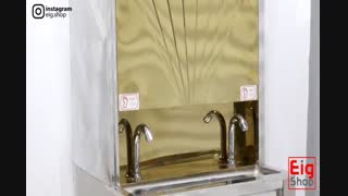 آبسردکن پدالی استیل