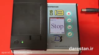 آموزش نحوی کار با کول باکس مجهز به دیتالاگر پرینتردار دارستان صنعت