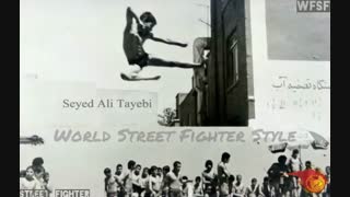 گرندمستر سید علی طیبی نایب رئیس هیئت رئیسه سبک جهانی استریت فایتر