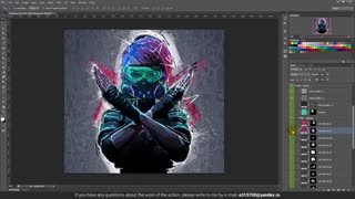 آموزش اکشن فتوشاپ افکت عکس گرافیکی