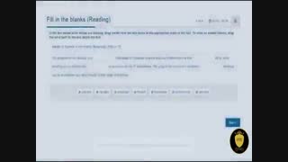 آموزش تسک Reading Fill in the Blank در ماژول Reading آزمون PTE