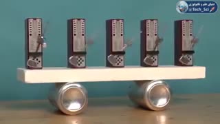 آزمایش جالب آونگ‌ها