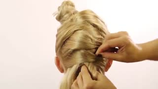 آموزش مدل مو دخترانه ساده بافته برای عروسی- مومیس مرجع و مشاور مو