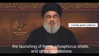 علامه سید حسن نصرالله: بررسی مسائل لبنان به عربی