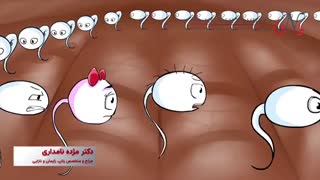 جنگ اسپرم ها برای ورود به تخمک