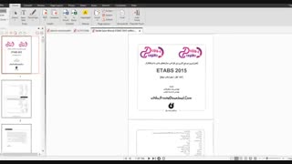 کتاب طراحی سازه های بتنی با نرم افزار ETABS 2015  - پروژه دانلود