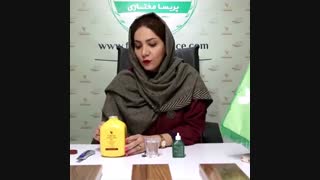 پریسا مختاری- آزمایش نوشیدنی آلوئه ورا
