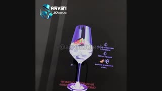 نوآوری در تبلیغات با نمایشگرهای سه بعدی ایرویژن.