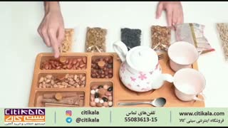 ست پذیرایی تمام چوب وارمر دار