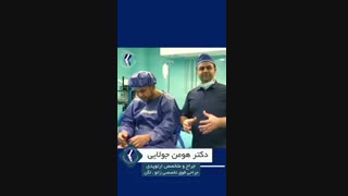 فیلم جراحی رباط صلیبی در کشتی گیر حرفه ای