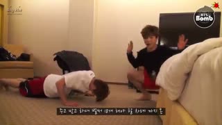 Bangtan bomb:   jimin and jin