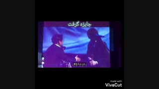 صحبت های نو مین وو برنده جایزه ستاره سرگرمی جهانی 2019 با معنی فارسی