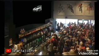 Bmw. But is in corner