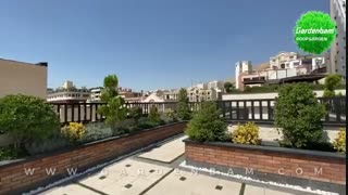 طراحی و اجرای تخصصی روف گاردن در تهران | شرکت گاردن بام