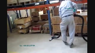 سهولت نظافت انبار در کارگاه ها و صنایع با استفاده از مکنده صنعتی