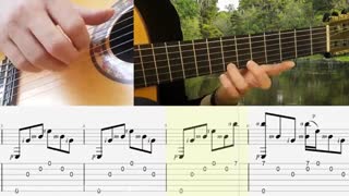 آموزش آهنگ Nothing else matters از متالیکا Metallica روی گیتار کلاسیک