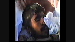 پیکر شهید محمداکبر رفتاری