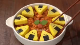 طرز تهیه غذای کره جنوبی _ رول تخم مرغ