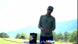 استفاده از دستگاه هایکلین مشکی رومیزی در فضای سبز و منزل با قابلیت حمل