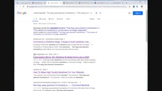 آموزش ساخت کامنت بک لینک